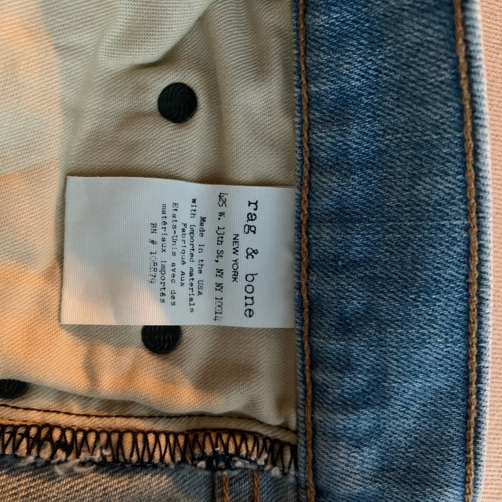 Rag & Bone/JEAN Dre Skinny Boyfriend Jeans - Picture 12 of 13